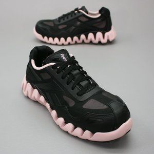 Reebok Ladies 7 W Wide Zig Pulse ZigTech Composite Safety-Toe Work Sneaker RB32